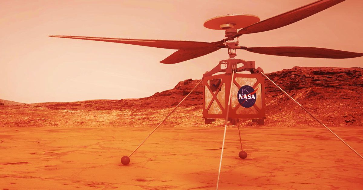 Mars Helicopter Drone