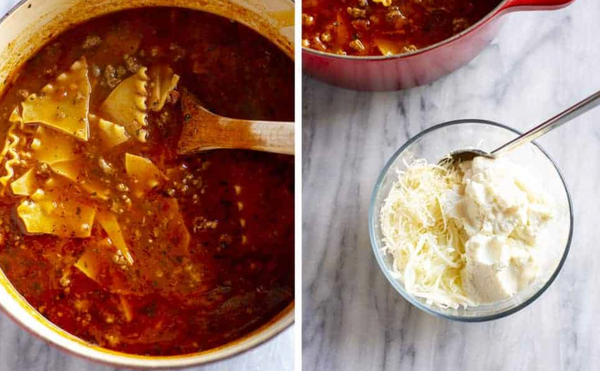 How to Make Lasagna Soup