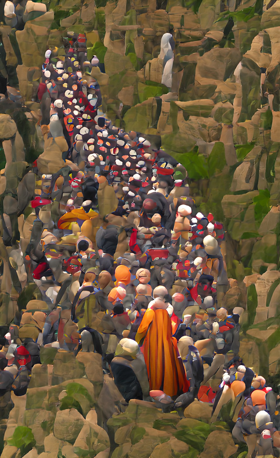 crowded pilgrimage preview