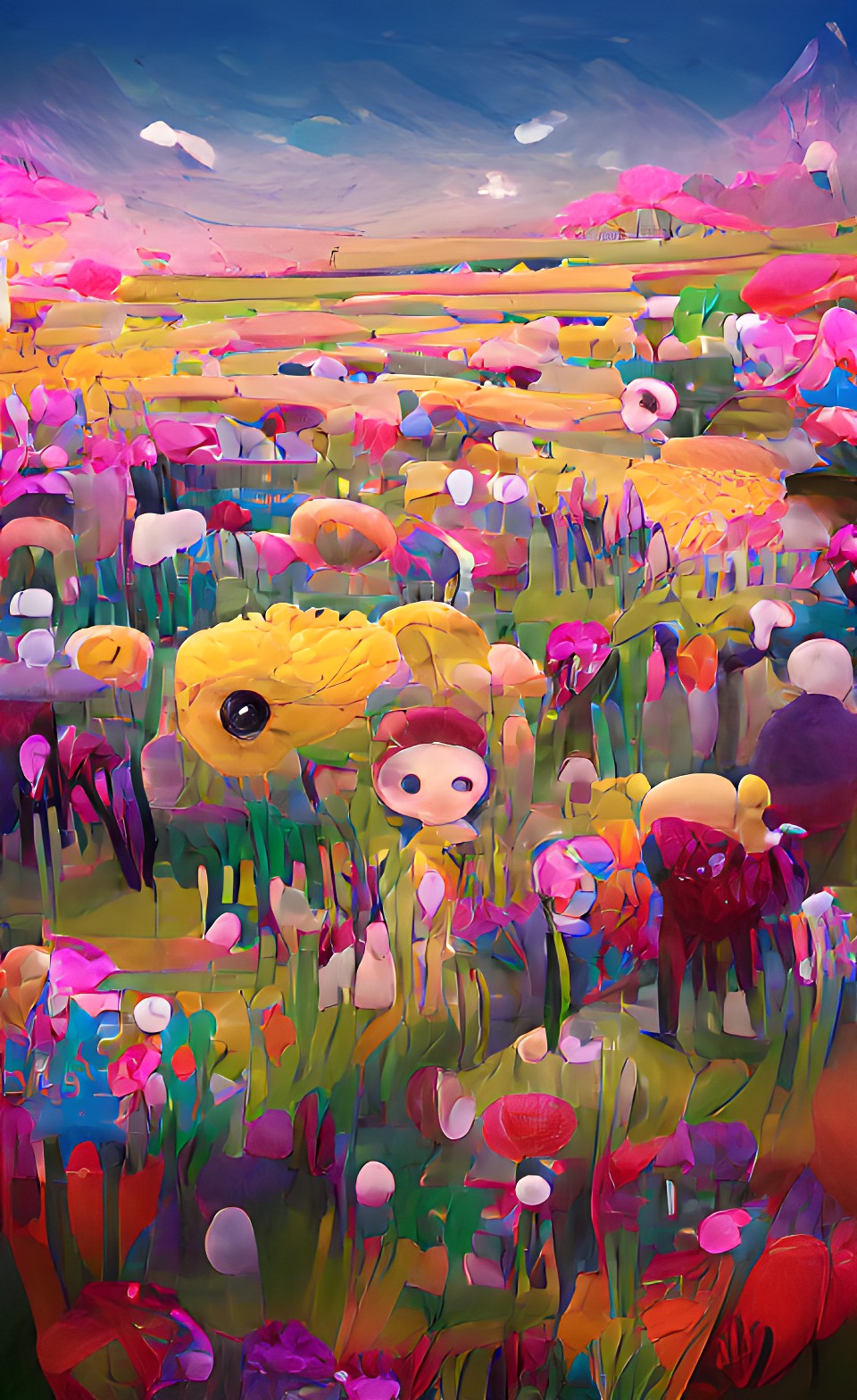 field of flowers preview