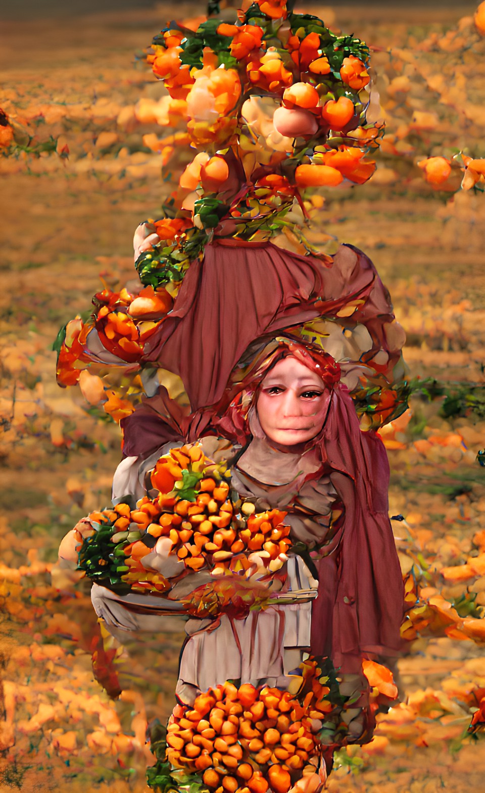 good mother autumn, kind harvest lady preview