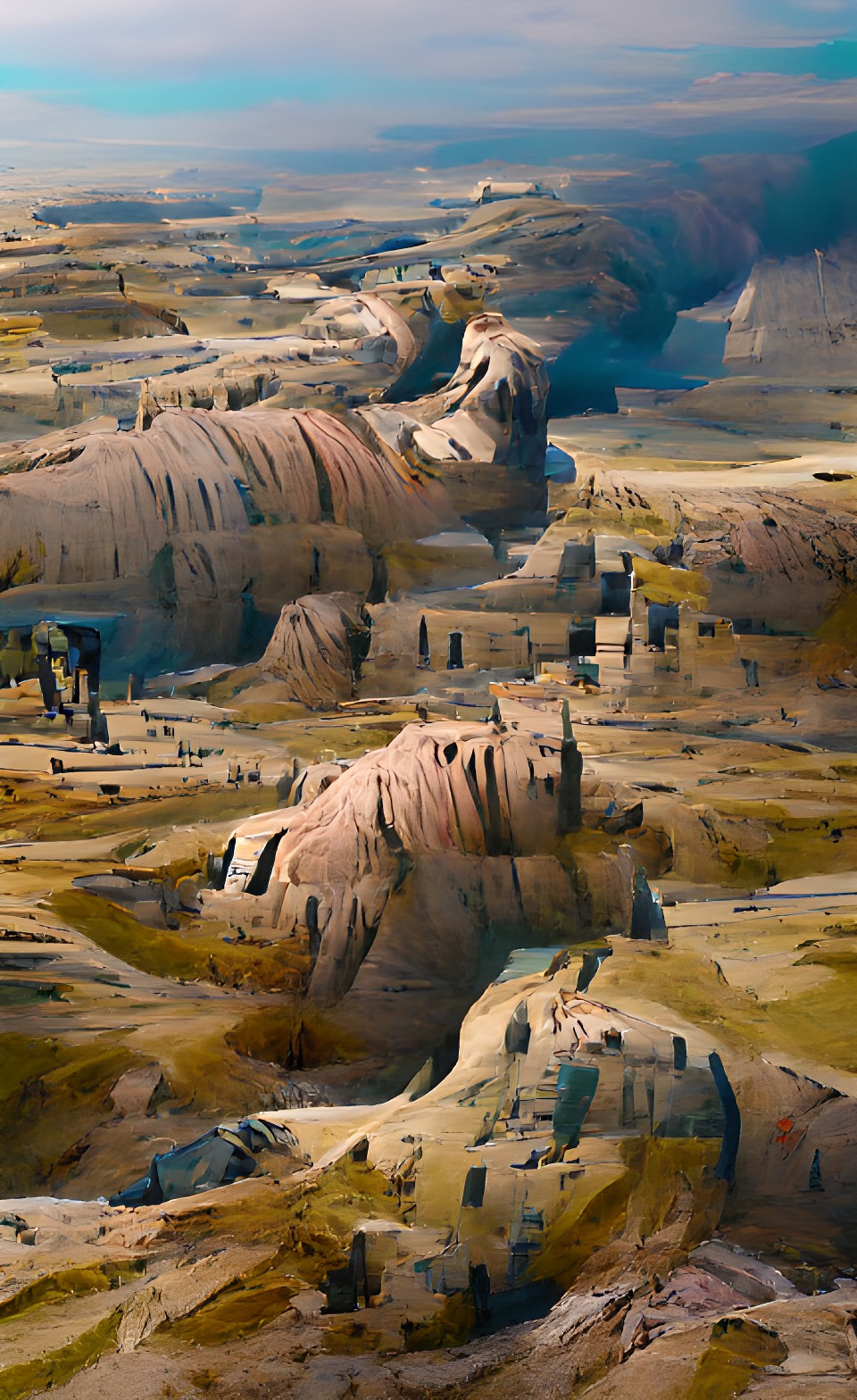 eroded badlands preview