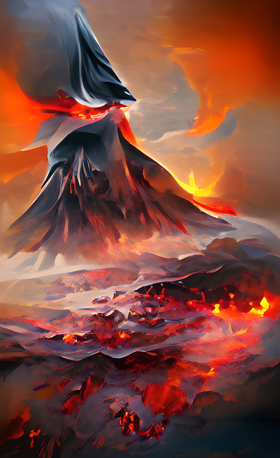 erupting volcano preview