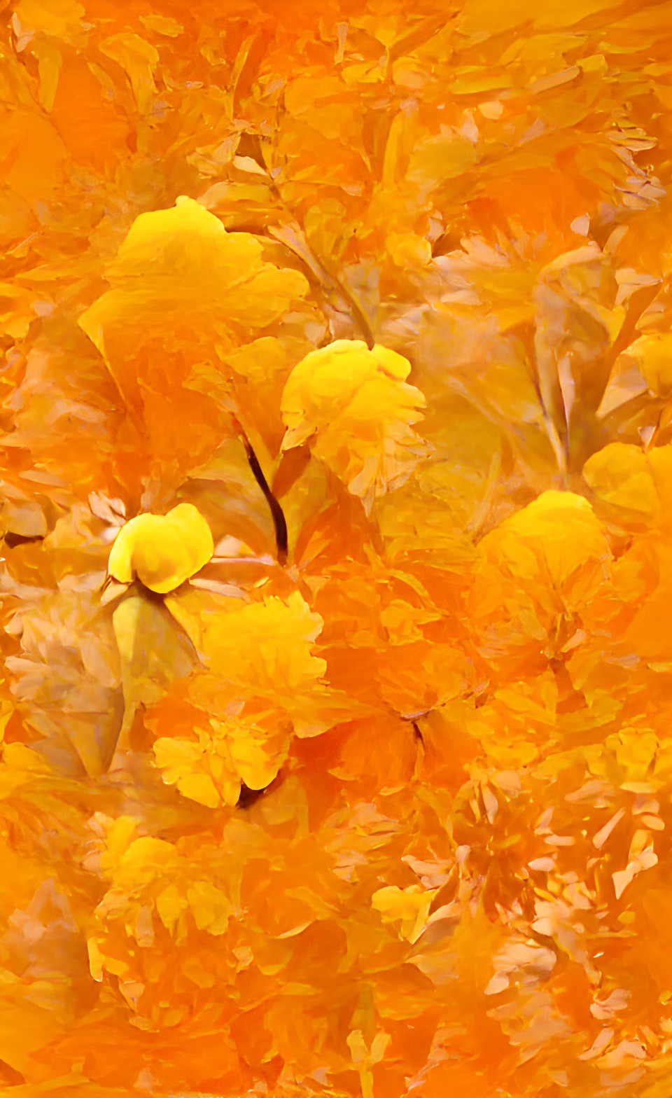 yellow and orange in nature preview