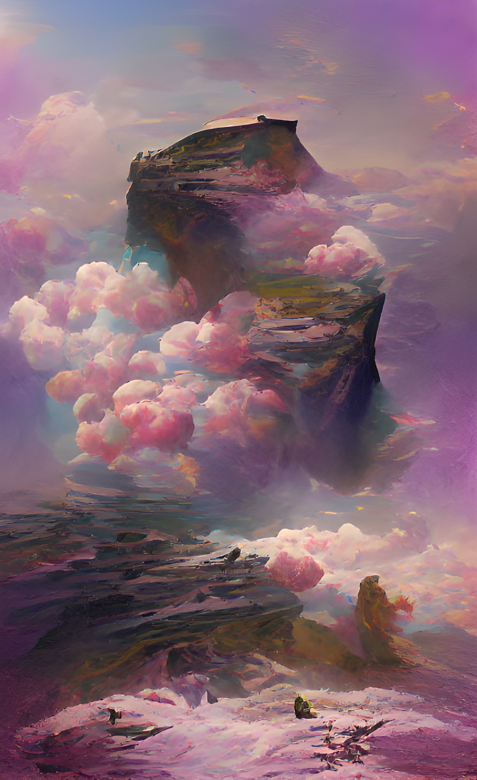 cliffs in the clouds preview