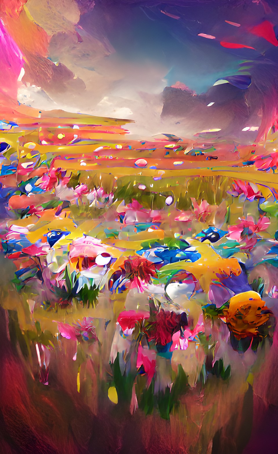 field of flowers preview