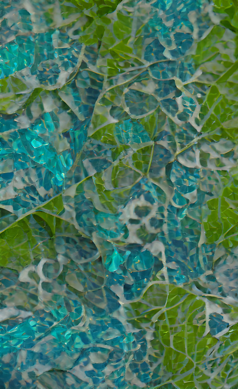 natural green, cyan, blue patterns and textures preview