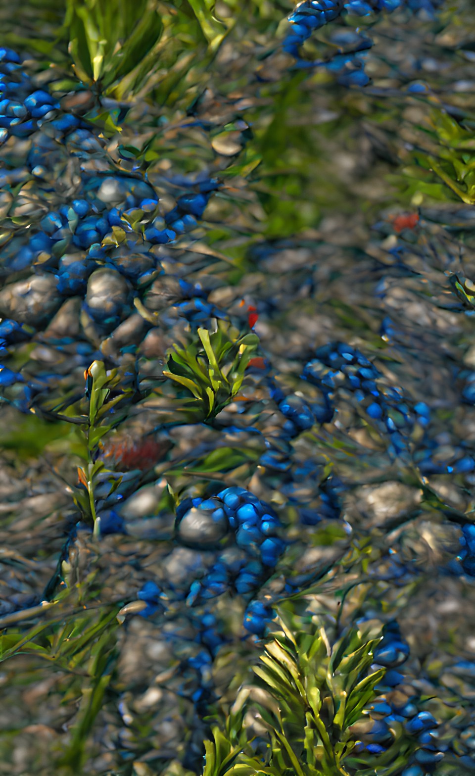 blue textures from nature ( hints of green, hints of red) preview