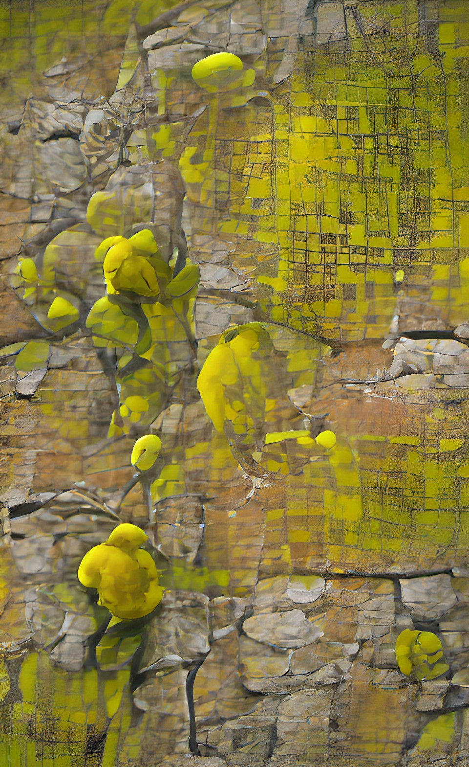 yellow chartreuse textures preview