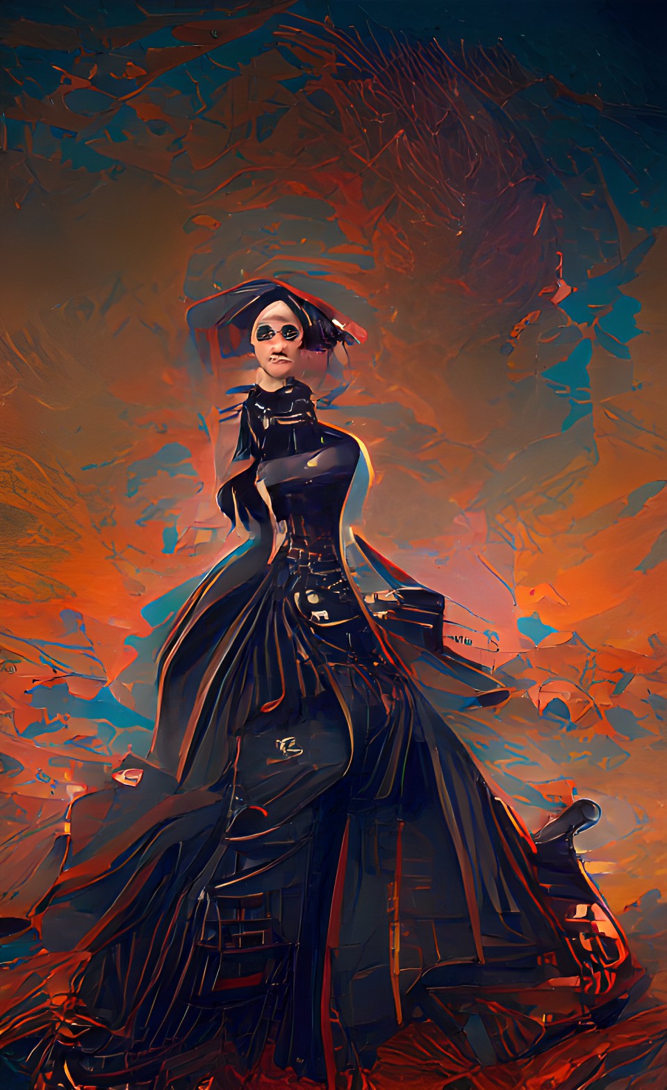 lady in black preview