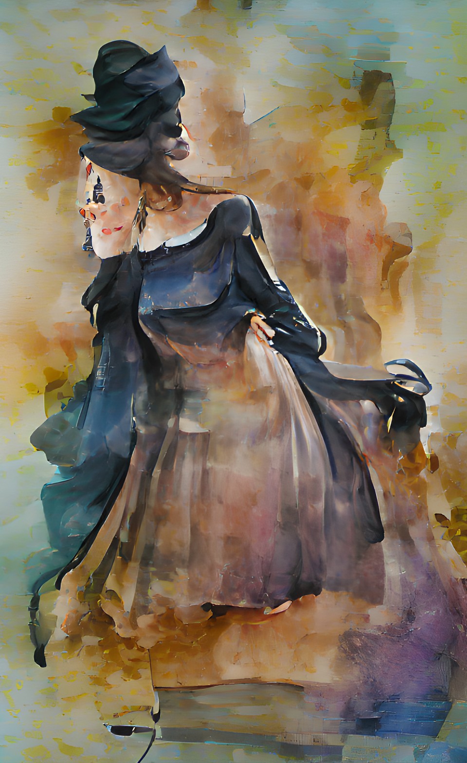 lady in black preview