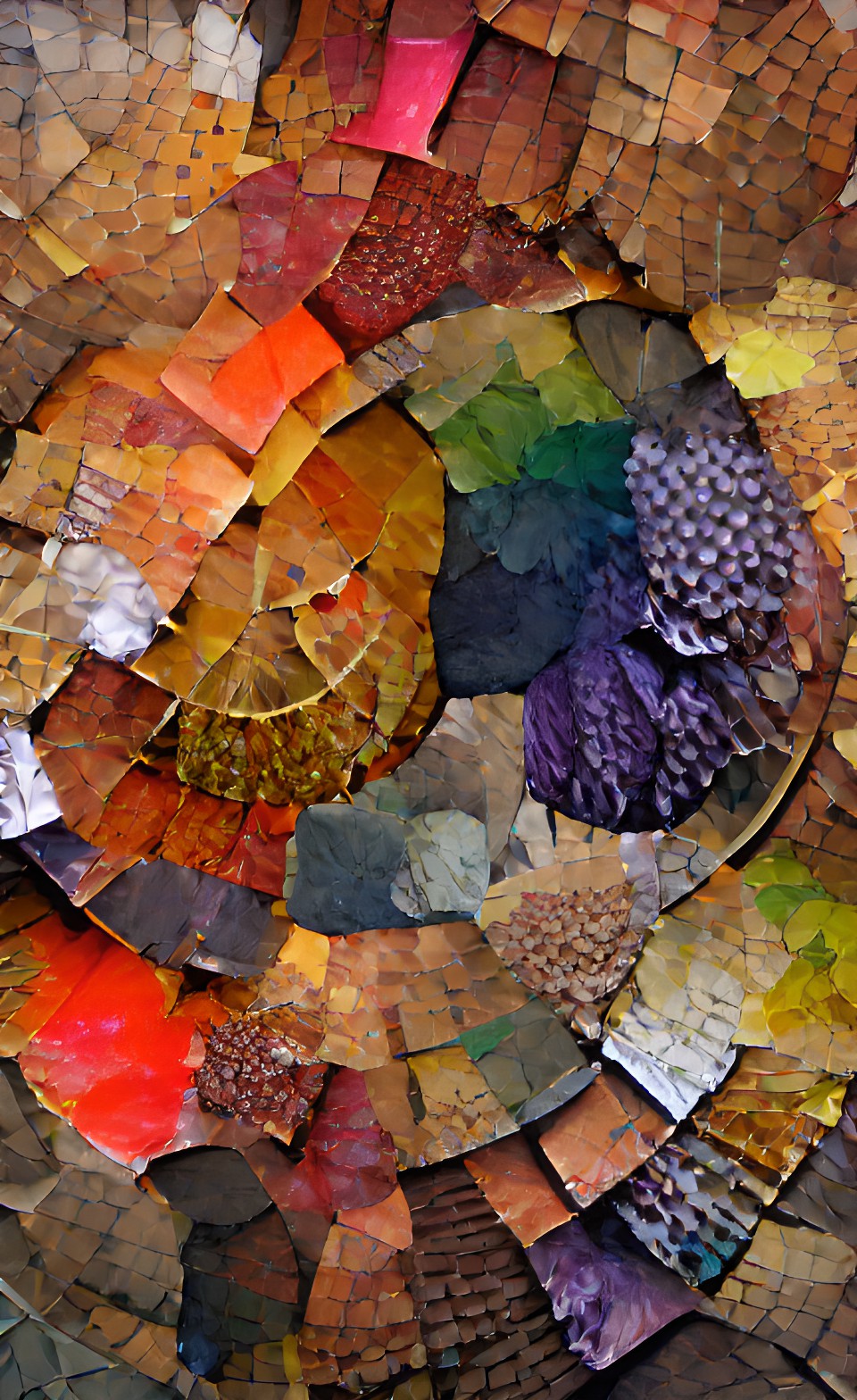 color wheel of textures preview