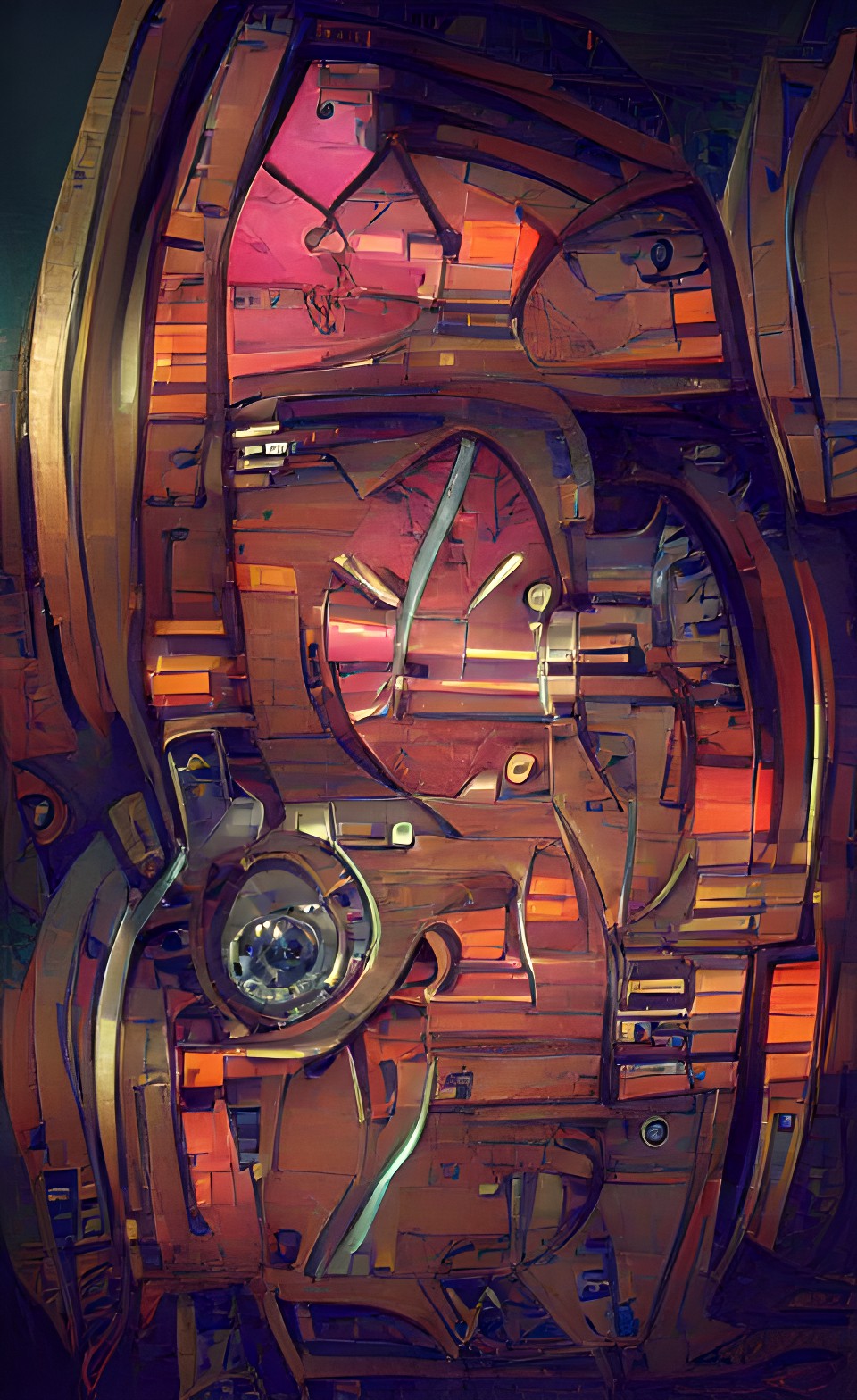 inside of a clock preview