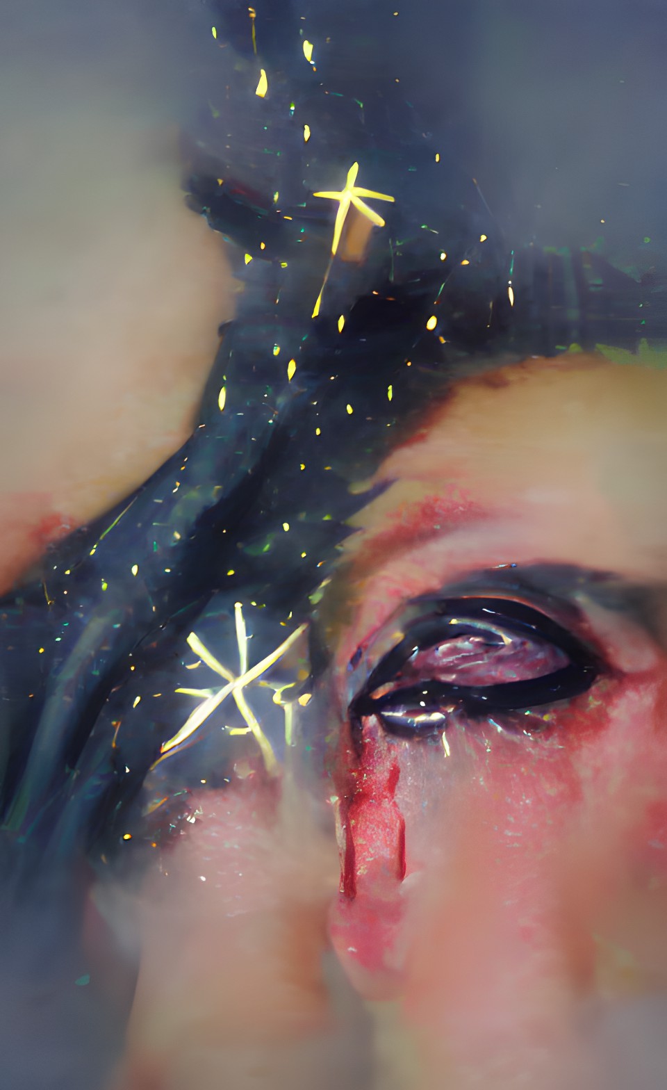 lady wisdom weeping, stars falling from heaven, judas throwing away the silver preview