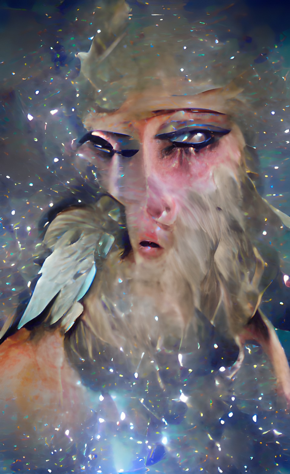 lady wisdom weeping, stars falling from heaven,odin hermes icarus, judas throwing away the silver preview