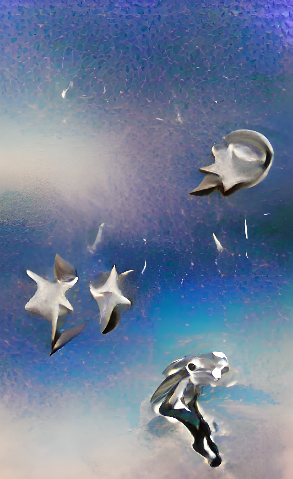 quicksilver tears, silver coins, shooting stars preview