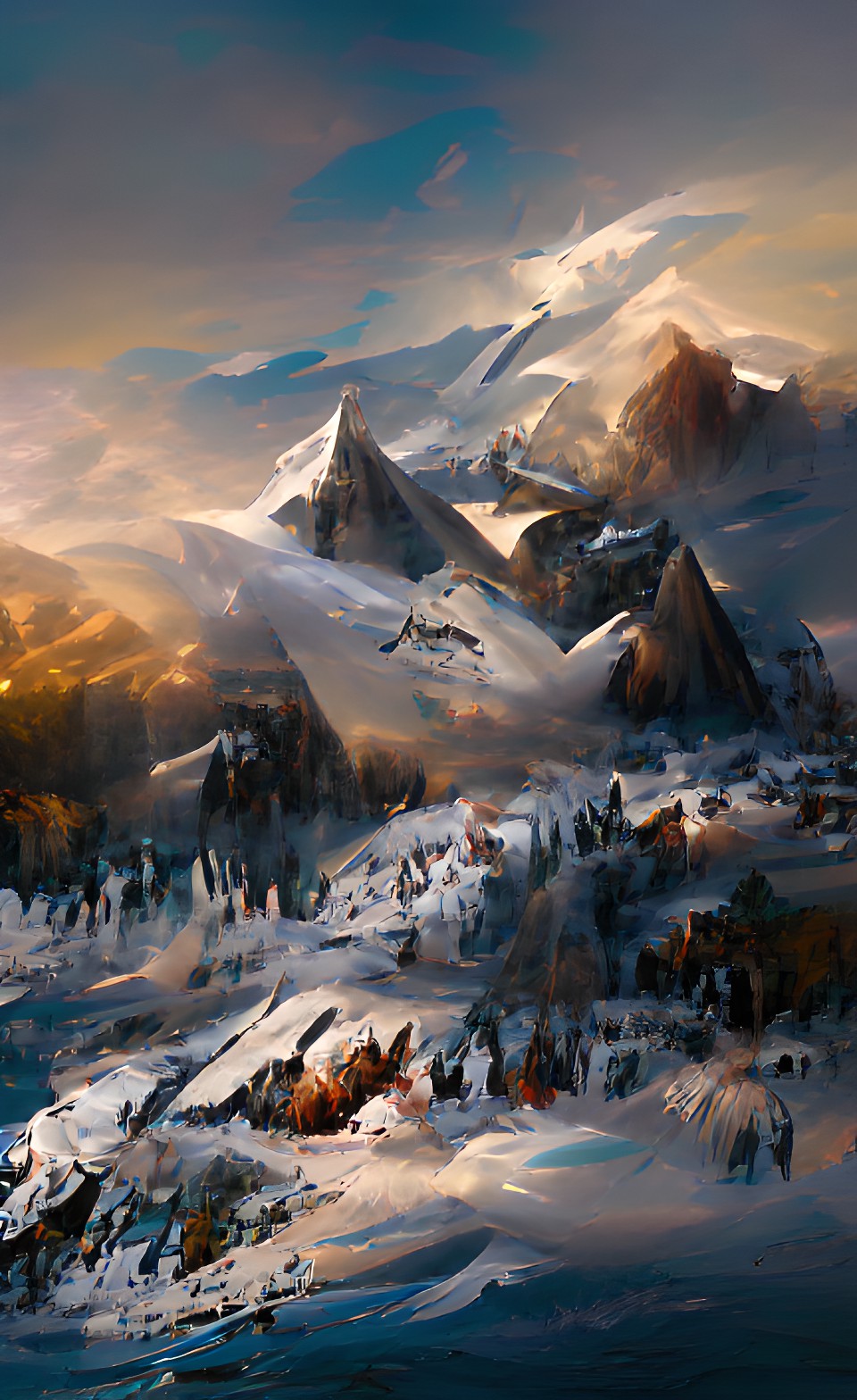 snowy mountains preview