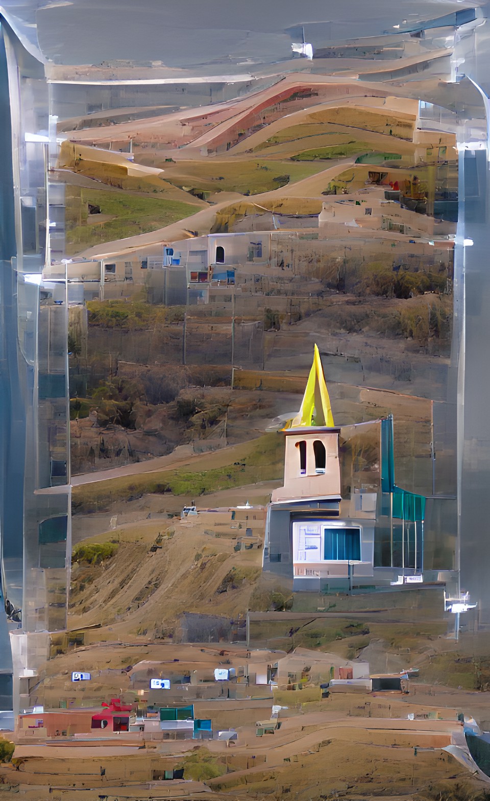 a tiny cathedral in a giant landfill preview