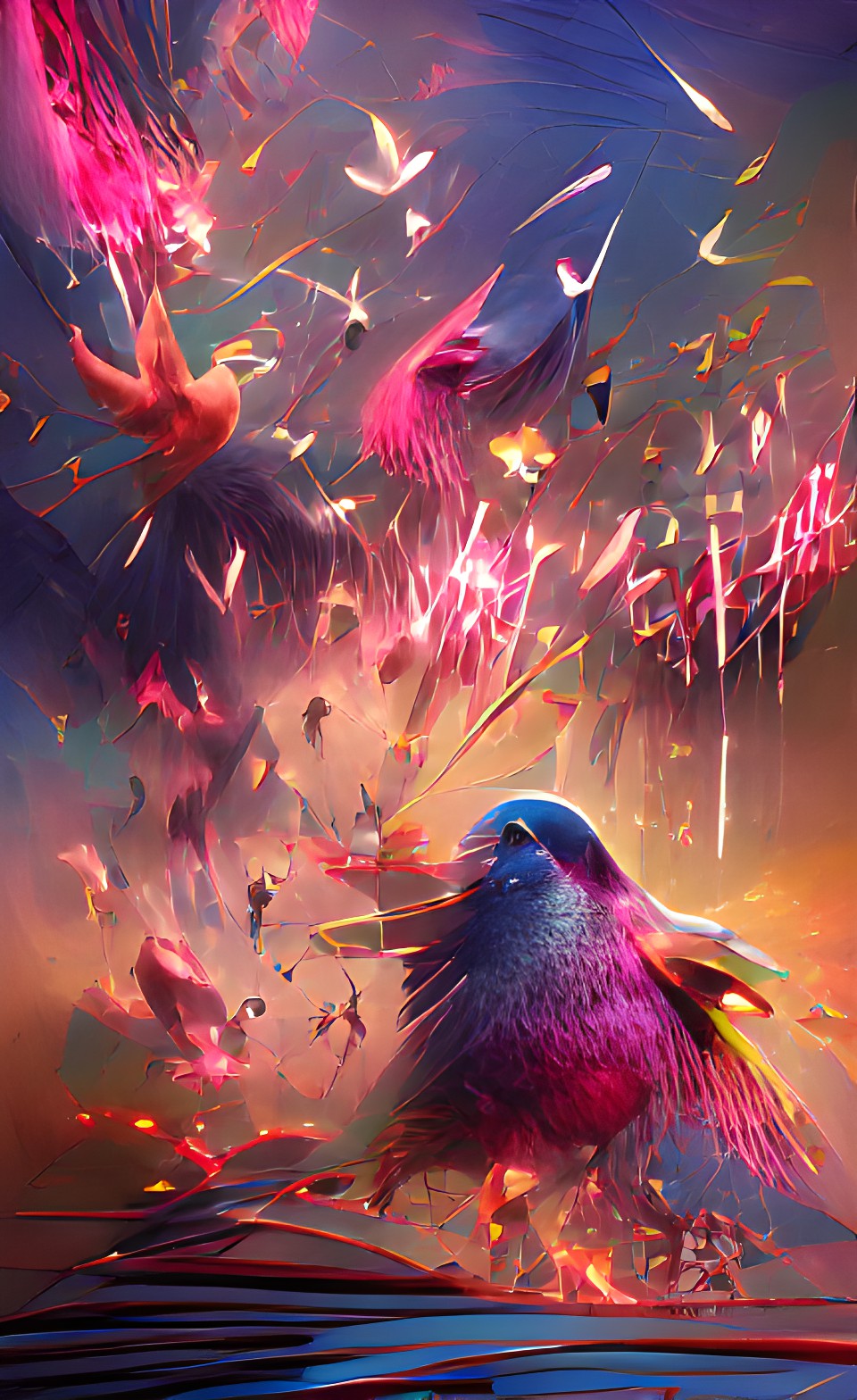 bird explosion preview