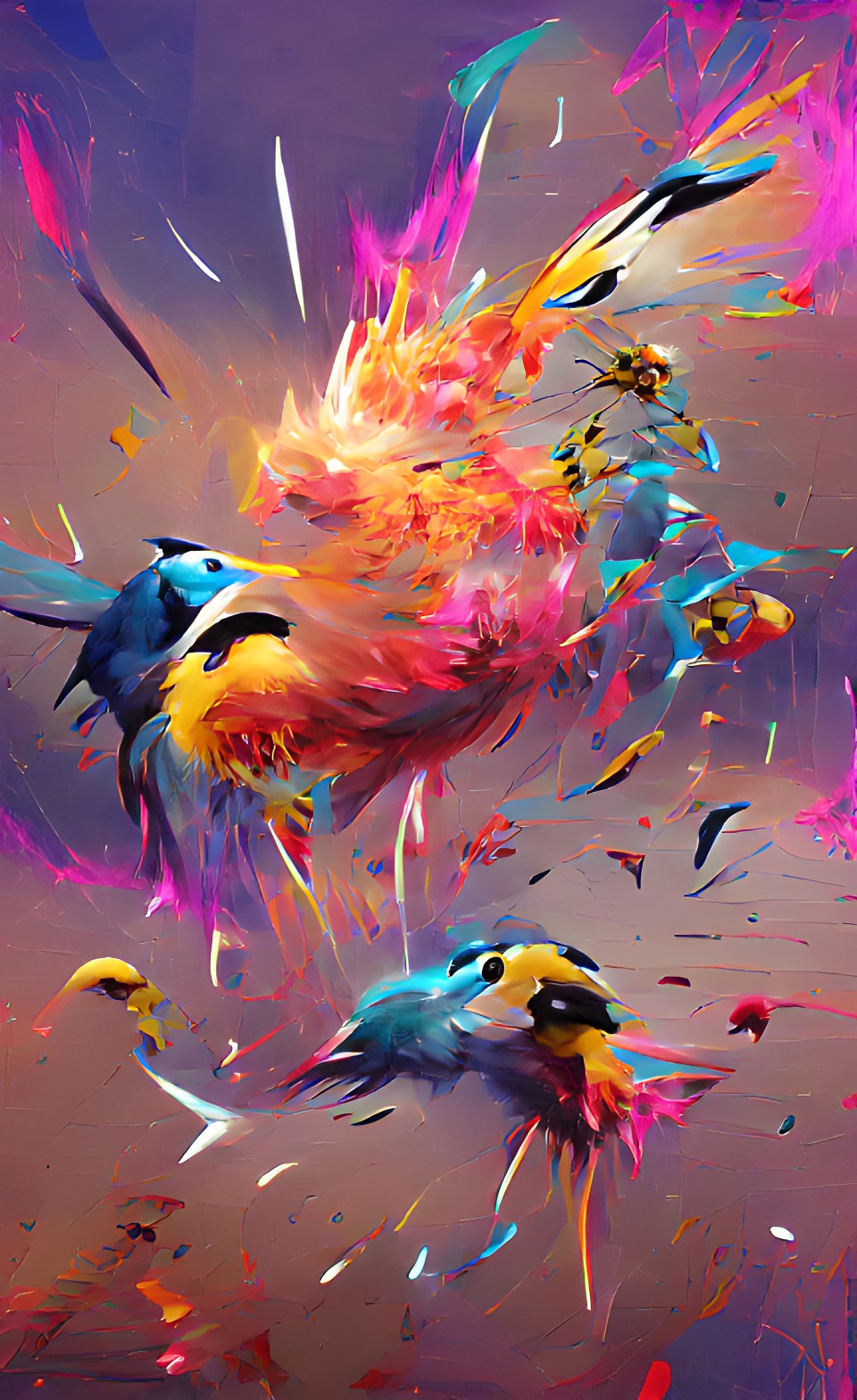 bird explosion preview