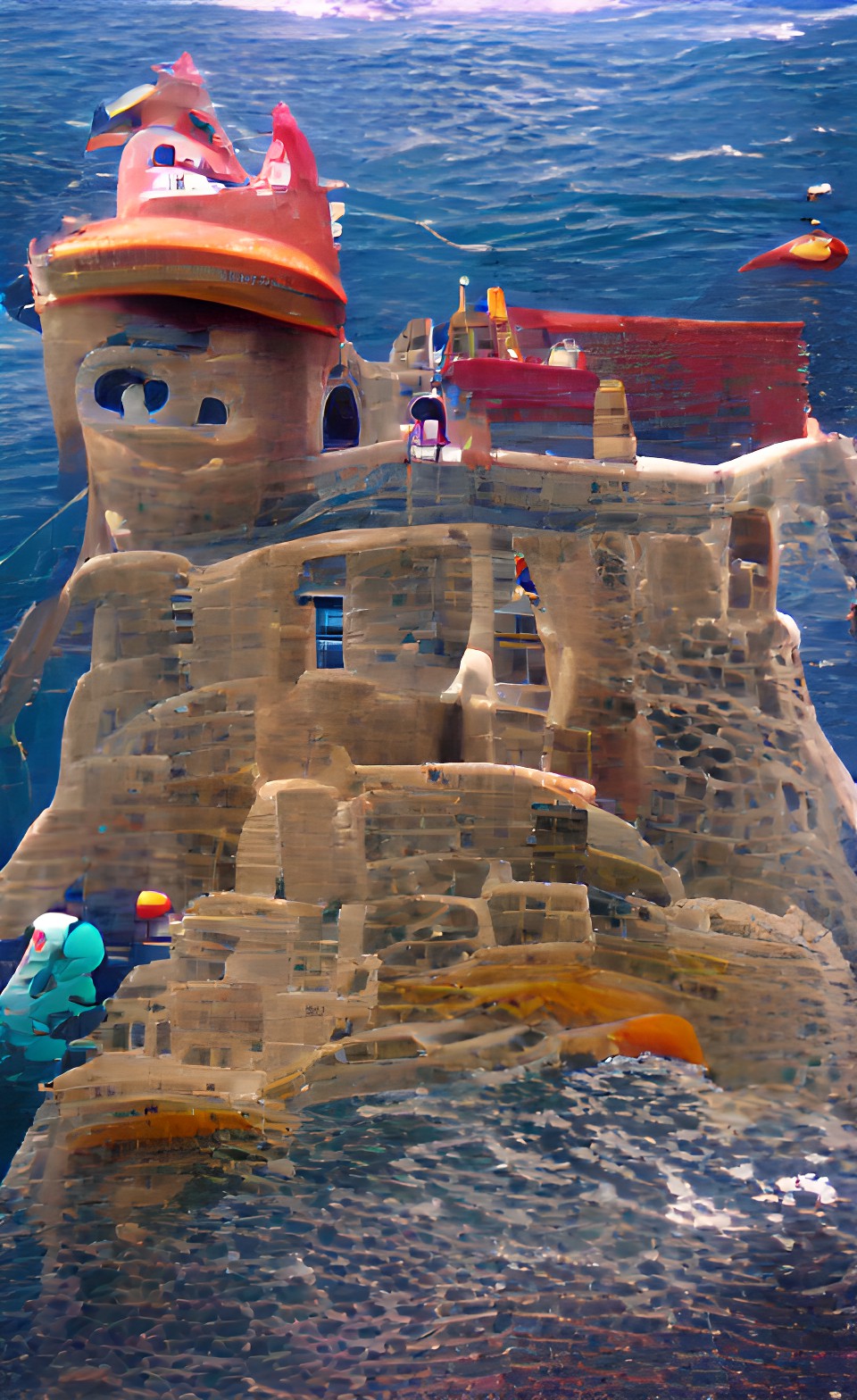 the castle with dr the sea preview