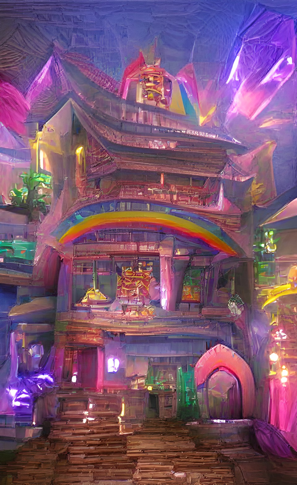 the magical rainbow temple preview