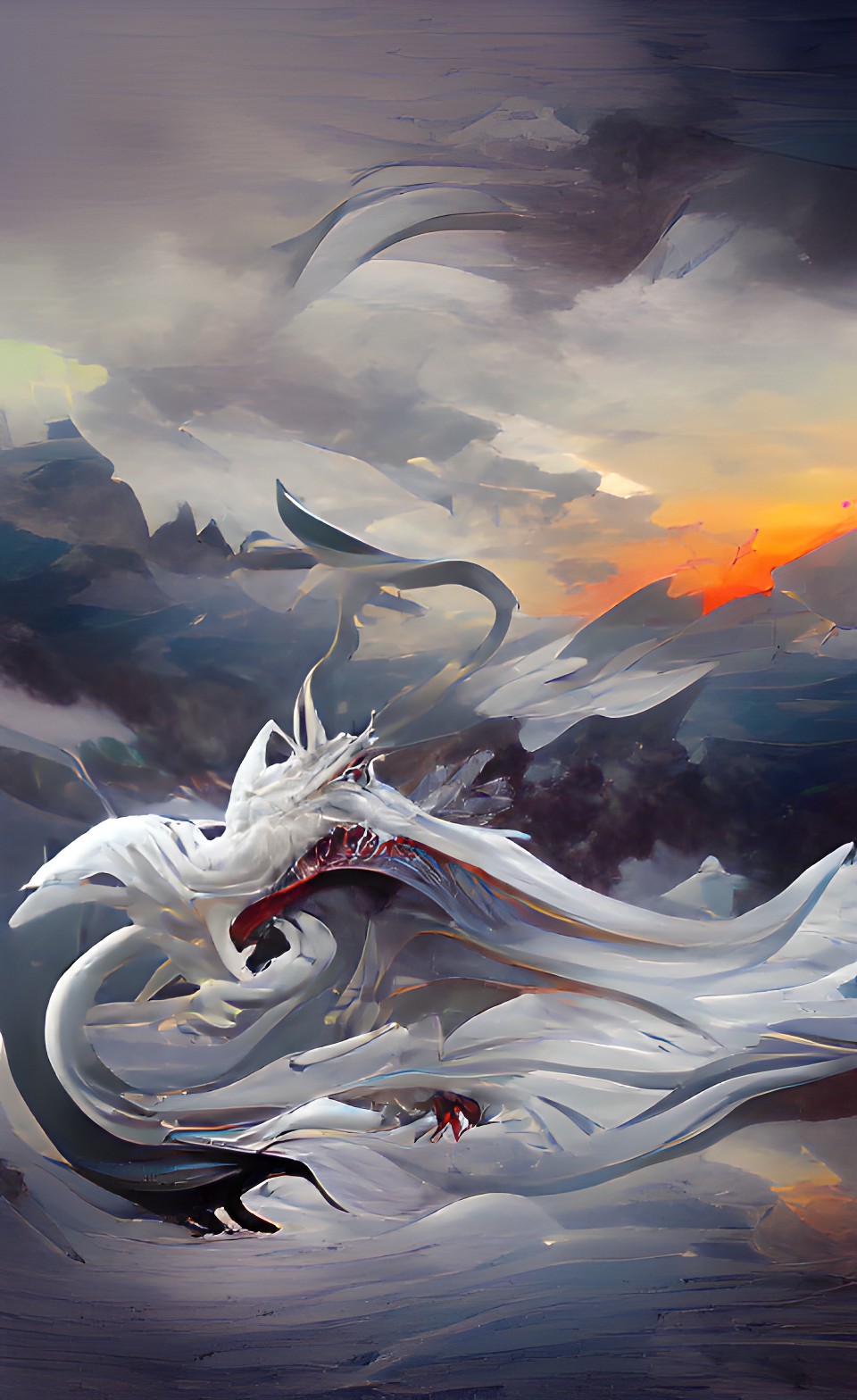 white dragon preview