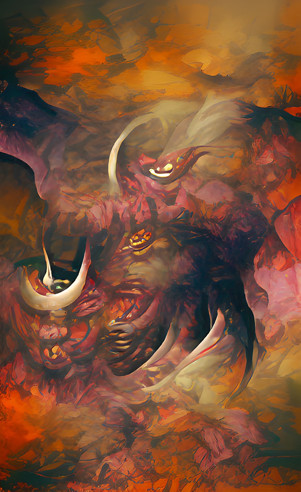 beelzebub looming arch demon face preview