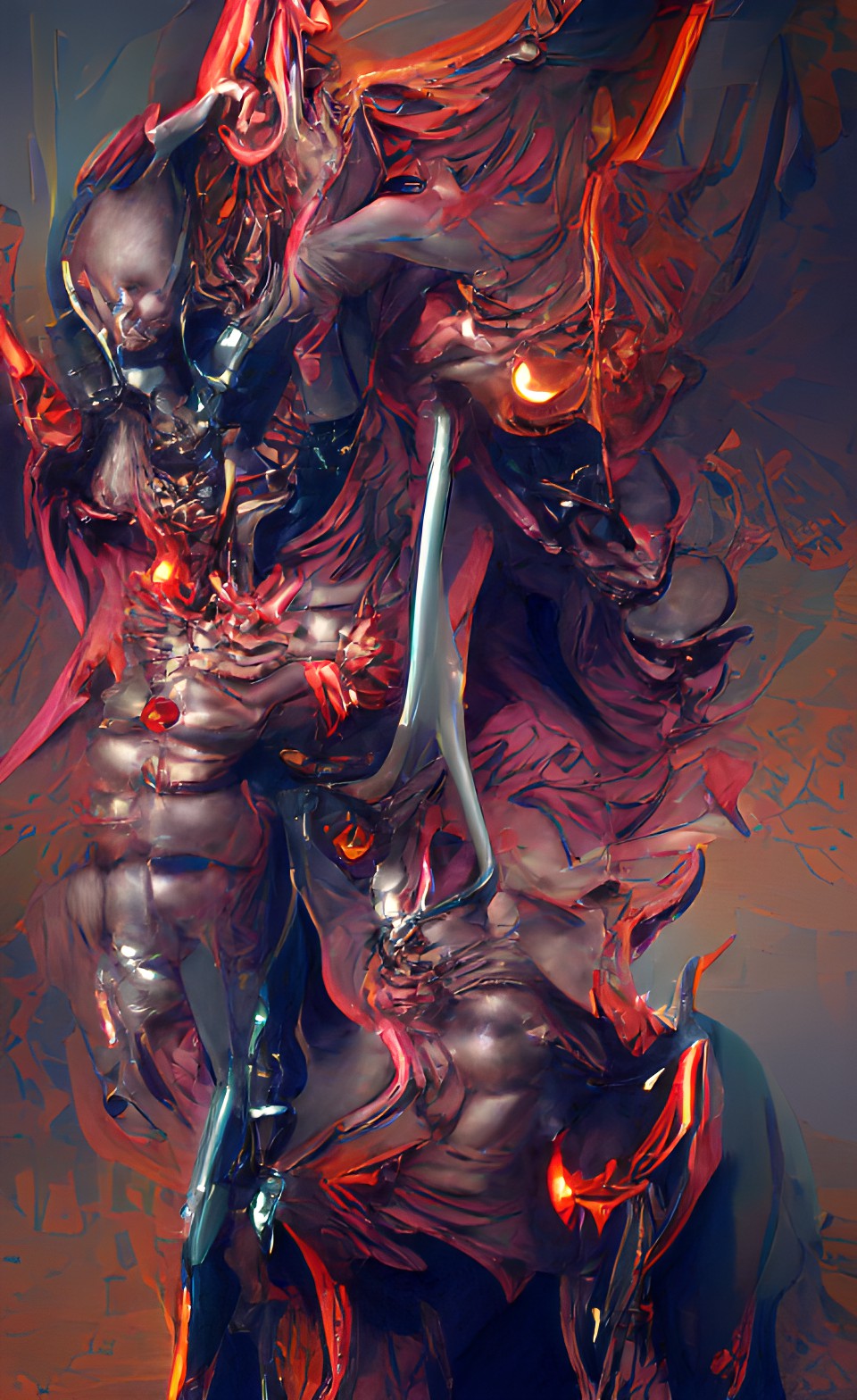 demon lord full body detailed humanity preview