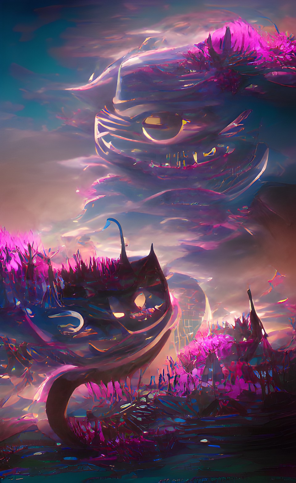 cheshire cat, 4k preview