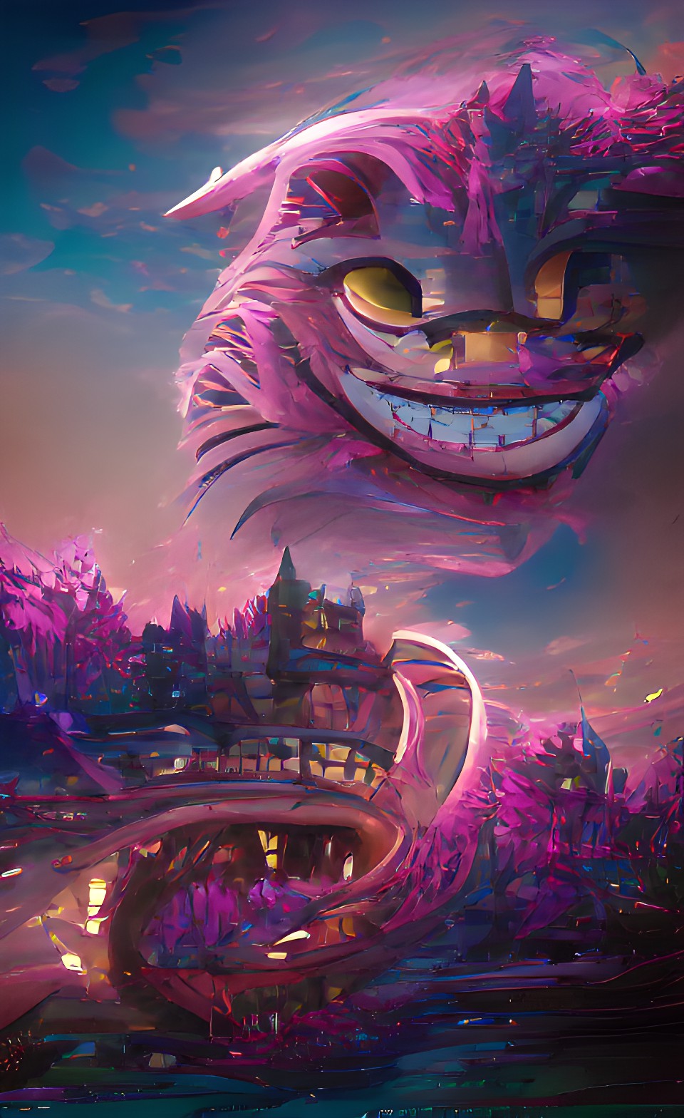 cheshire cat, 8k preview