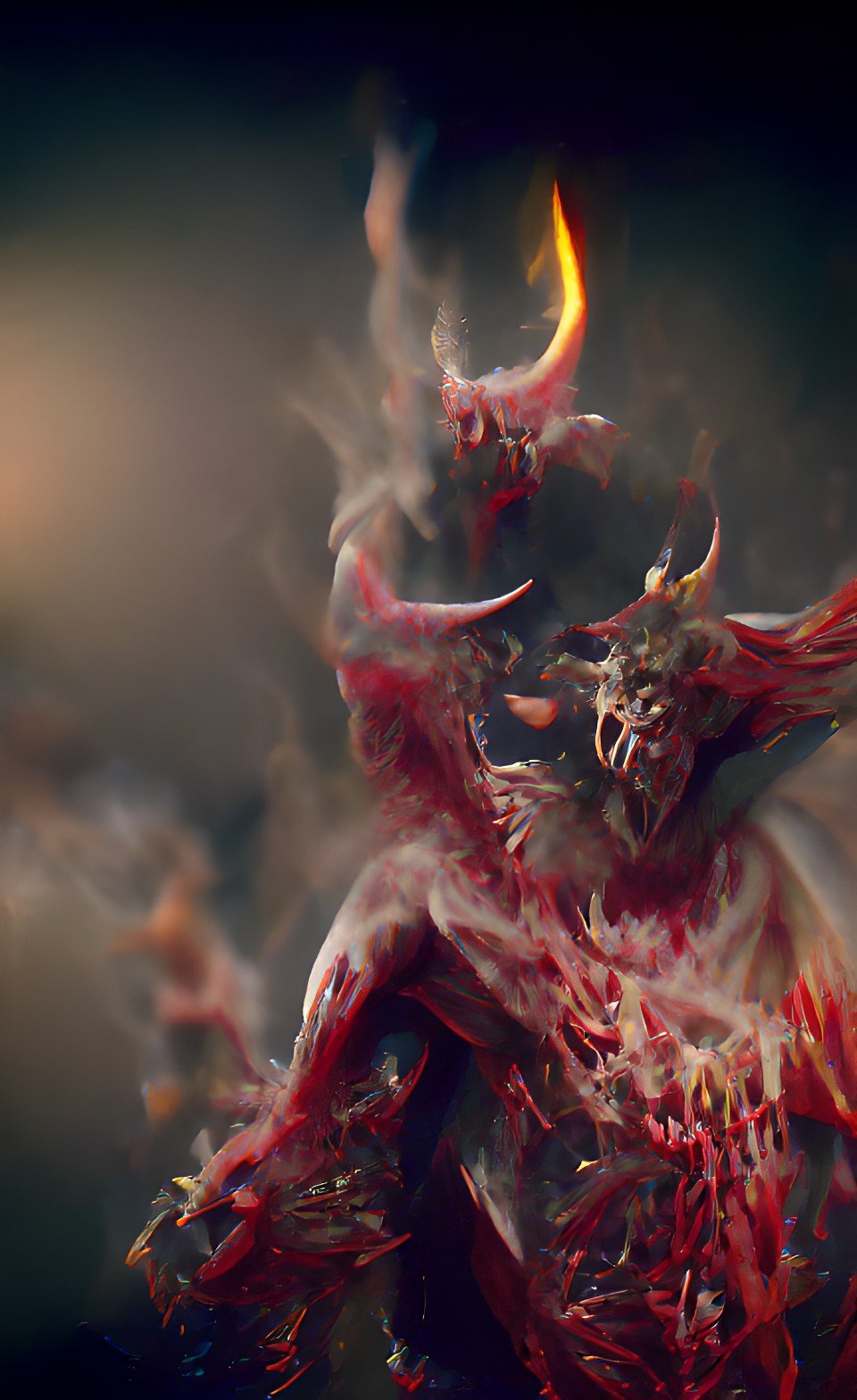 demon, 4k, horror, magic, extreme quality preview