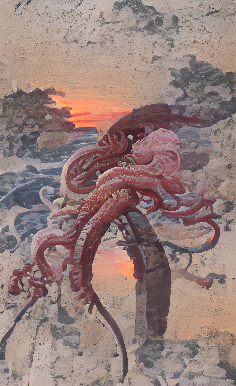 tentacles at sunset preview