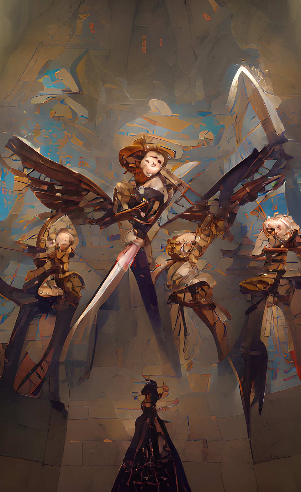 angels with swords preview