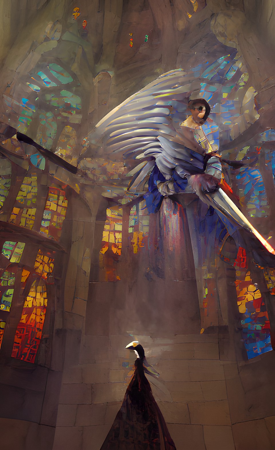 archangel with sword preview