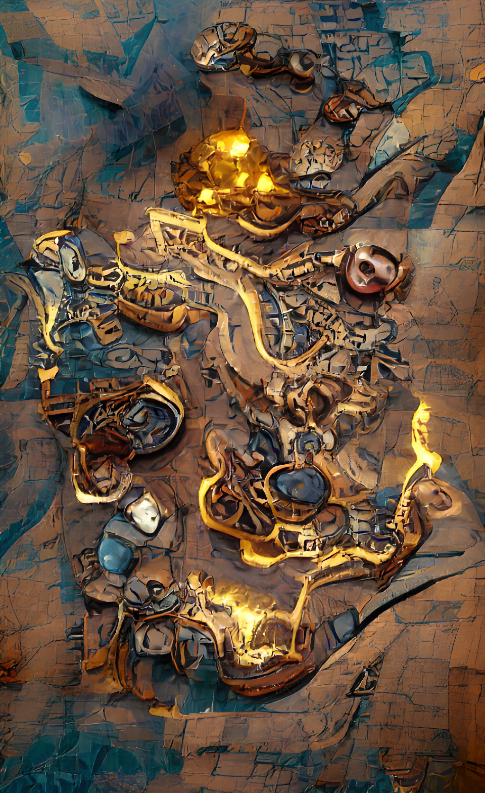 charred treasure map preview