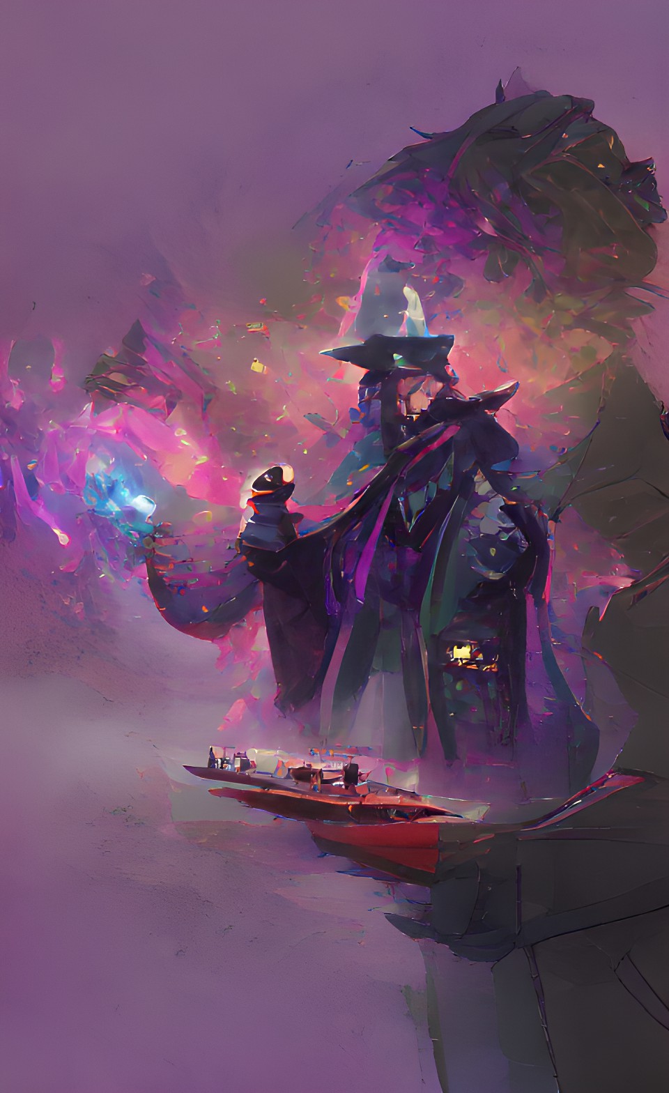 Terrwyn - ex-cop warlock with spooky magic preview