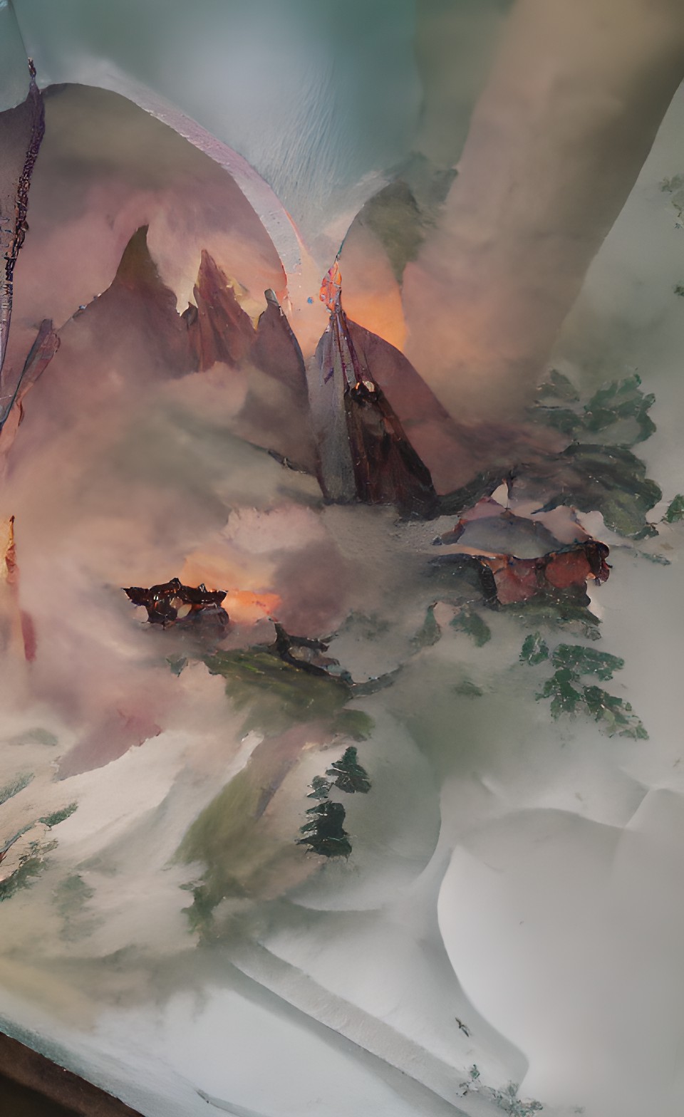 hidden village in the mountains preview