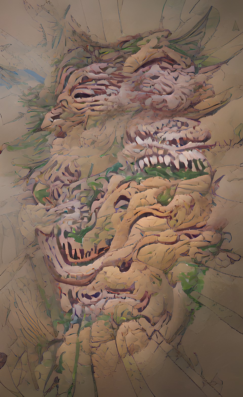 dragon jungle face map preview