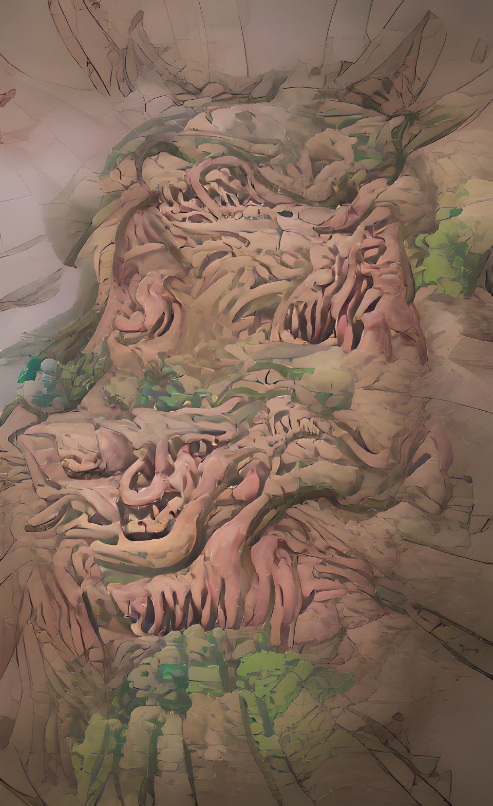 dragon jungle face map preview