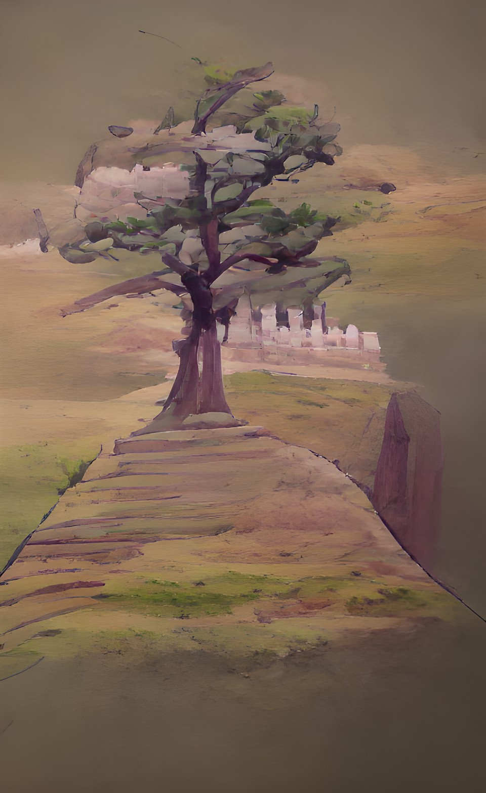 tree on a hill of graves preview