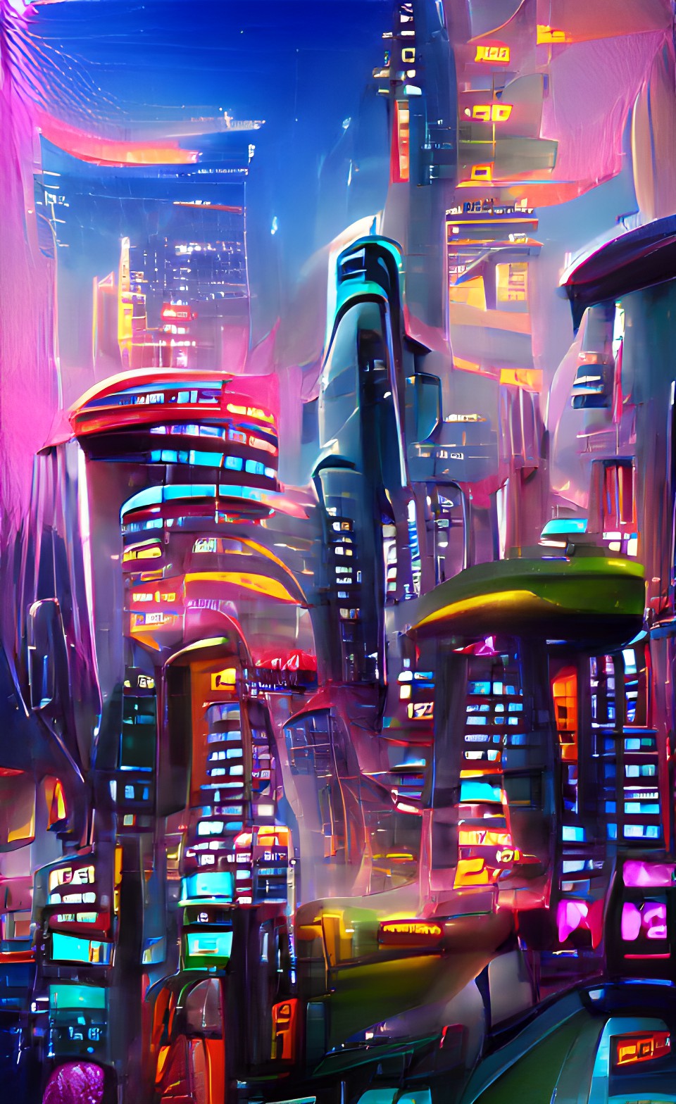 futuristic city preview