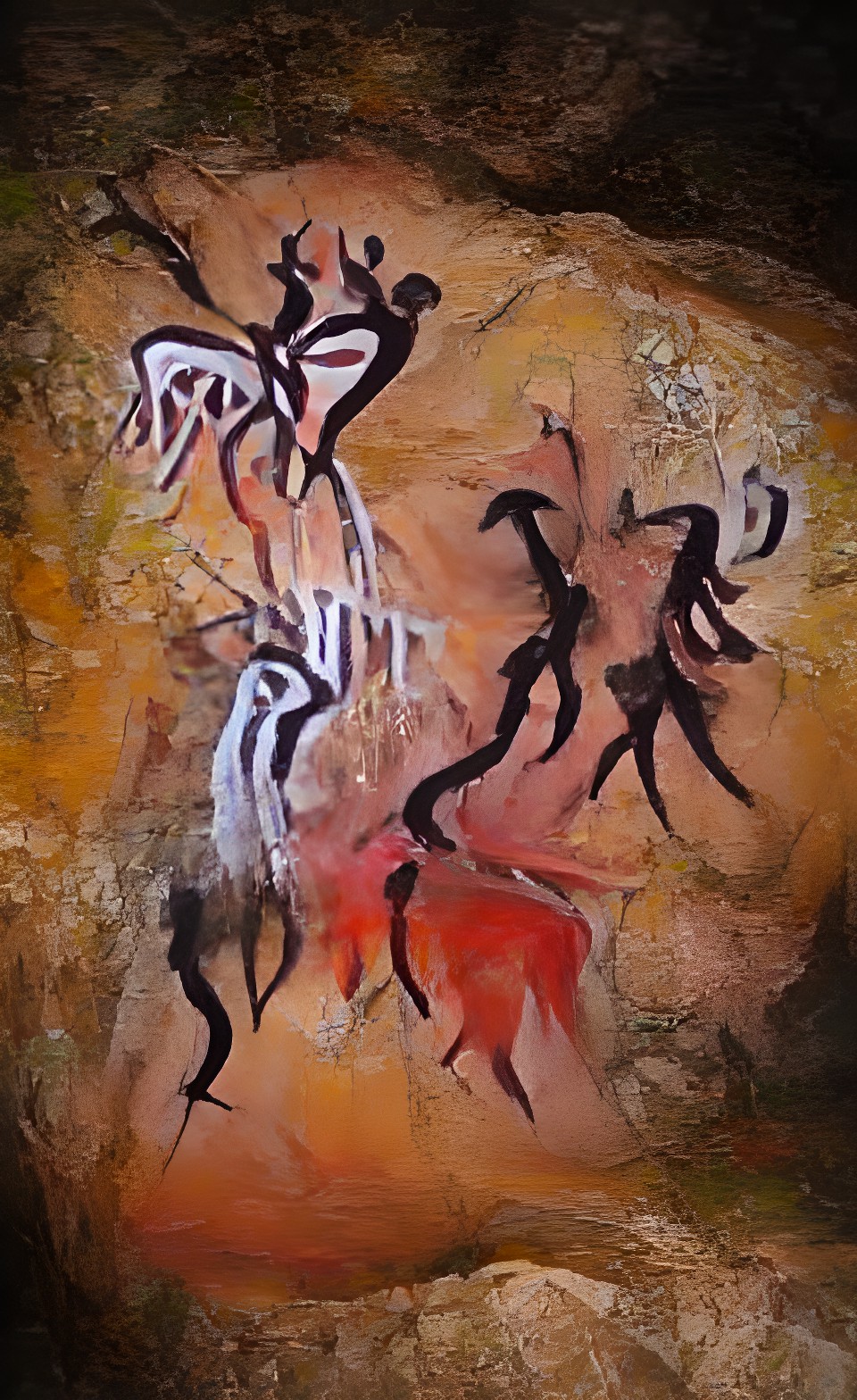 shamanism in ancient cave art, nature spirits dance preview