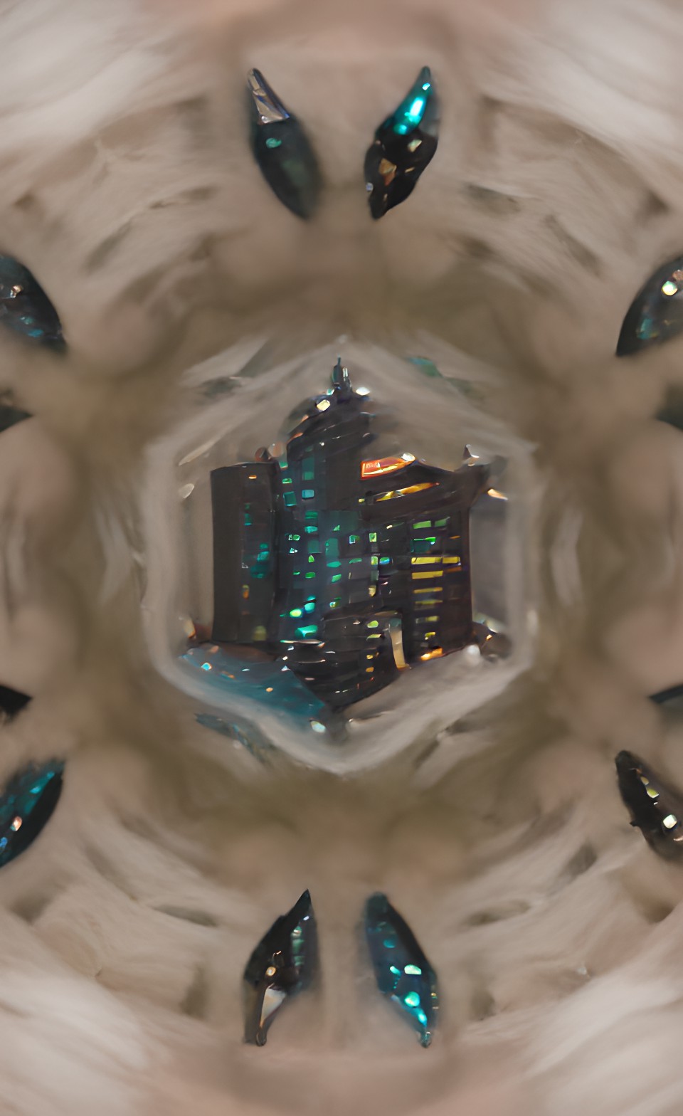 futuristic city preview