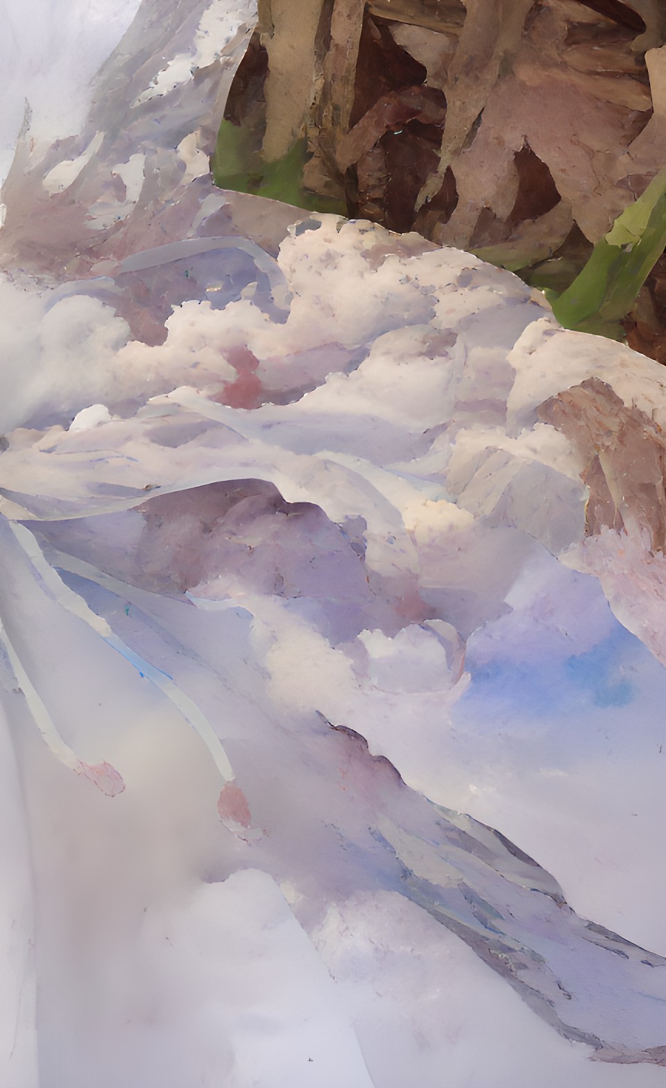 cliffs in the clouds preview