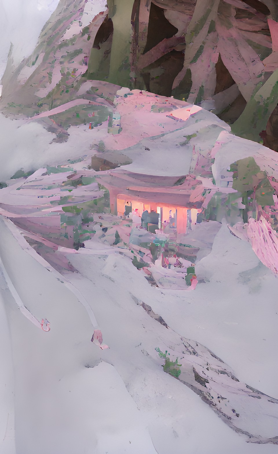 hidden village in the mountains preview