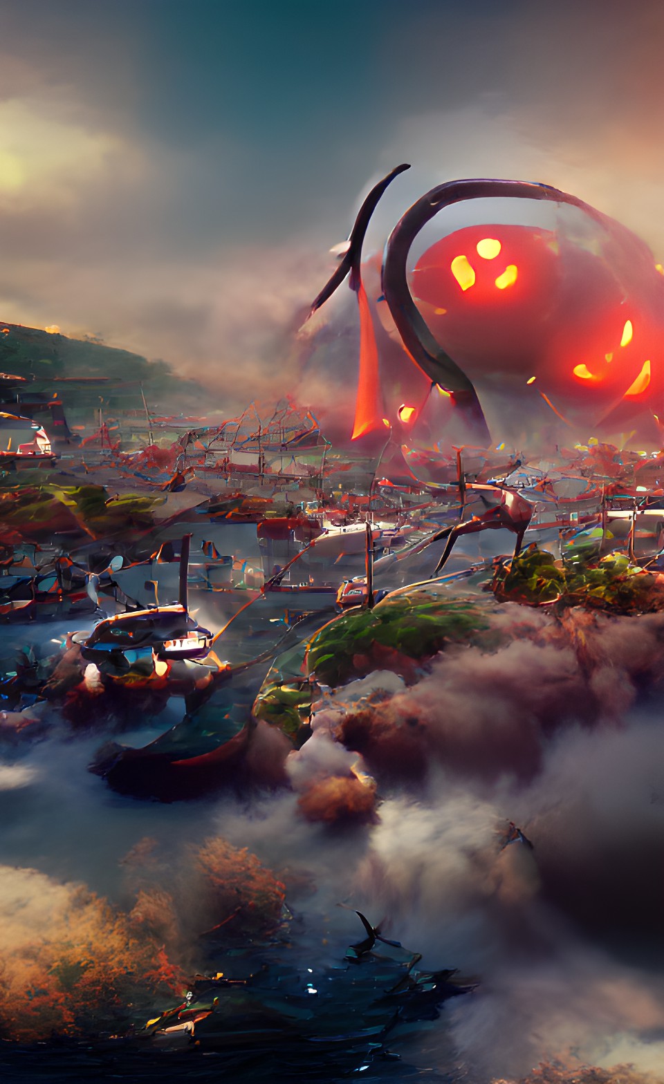 war of the worlds | trending on artstation, cinema4d hd preview