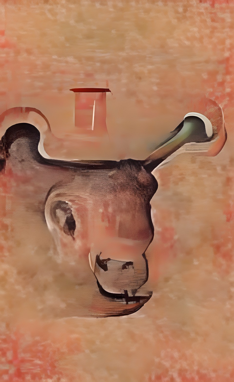 a ox shaped like a letter a preview