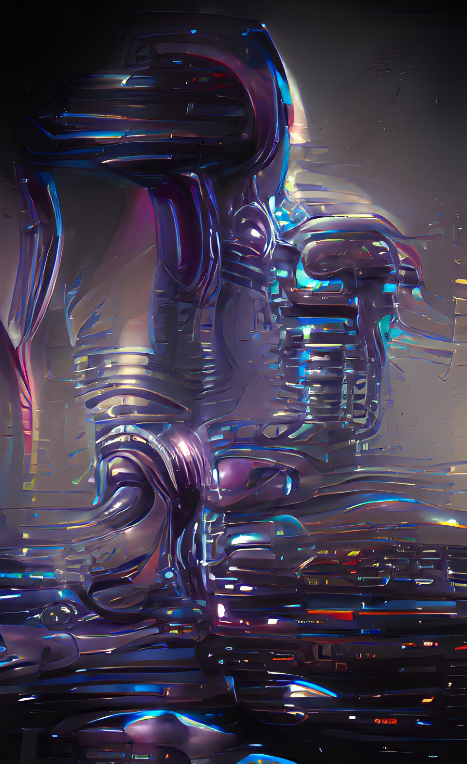 fluids, giger | super detailed, artstation maya 8k hd preview