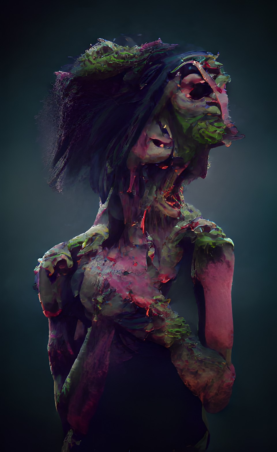 angry zombie witch | trending on artstation, cinema4d hd preview